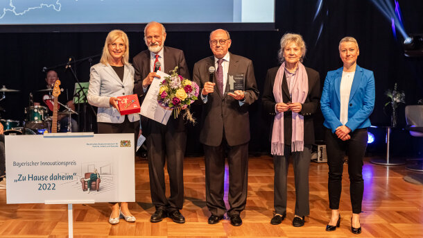 Preisträger Oberbayern des Innovationspreises "Zu Hause daheim" 2022